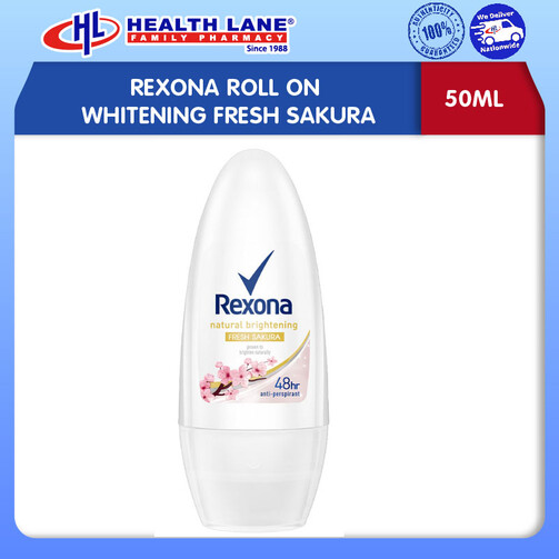 REXONA ROLL ON WHITENING FRESH SAKURA (45ML)
